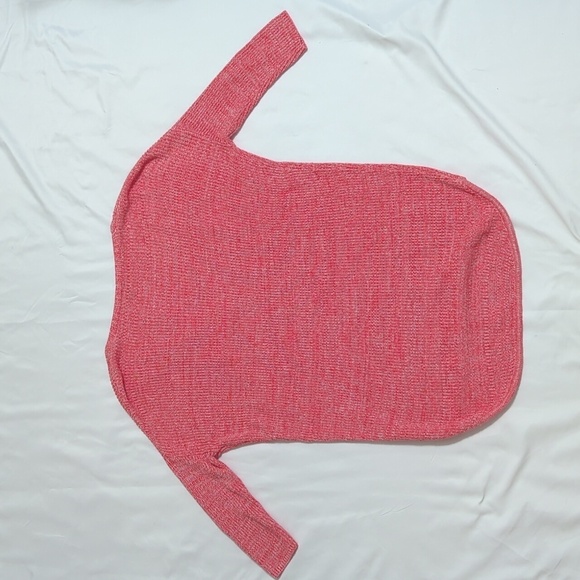 Express V-Neck Knit Tunic, Color Salmon Size XS-TP - Picture 2 of 15